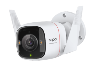 Camera Supraveghere WIFI, wireless TAPO C325WB, Senzor: 1/1.79" Progressive Scan CMOS, Rezolutie: 2K QHD 4MP, Lentila: F/NO: 1.0±5%; Distanță focală: 4.58mm±5%, Unghi vizualizare: 127°, Night Vision ColorPro, Weatherproof: IP66, Standarde si protocoale: IEEE 802.11b/g/n, 2.4 GHz, Dimensiuni: 148.7 x