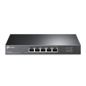 "5-Port 2.5G Multi-Gigabit Desktop Switch PORT: 5× 2.5G RJ45 Ports SPEC: Desktop Steel Case FEATURE: Plug and Play"