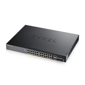 Alternative view of ZYXEL XGS2220-30HP, L3 Access Switch, 400W PoE, 16xPoE+/10xPoE++, 24x1G RJ45 2x10mG RJ45, 4x10G SFP+ Uplink, incl. 1 yr NebulaFlex Pro