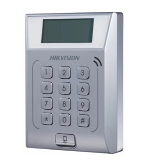 Cititor standalone cu tastatura si card proximitate Hkvision DS-K1T802M