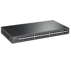 Alternative view of "JetStream™ 48-Port Gigabit L2+ Managed Switch with 4 10GE SFP+ Slots PORT