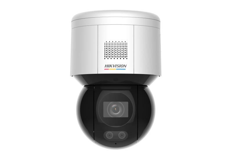 Camera supraveghere Hikvision DS-2DE3A400BW-DE/W F1 T5 ,4MP;rezolutie 2560 × 1440@ 25 fps,iluminare Color: 0.0005 Lux @ (F1.0, AGC ON); 0 Lux with white light, Day& Night 24/7 colorful imaging;lentila fixa 4mm,Zoom 16x digital, 120 dB /BLC/ HLC/3D DNR/ Smart feature:Line crossing detection, region