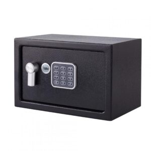 Seif Yale Standard Rezidential YSV/250/DB2; Alcatuit din otel; Tastatura digitala programabila si usor de operat; Prevazut cu orificii pentru fixare si bolturi de prindere incluse; Ideal pentru pastrarea documentelor importante sau a cheilor intr-un loc sigur si la indemana.