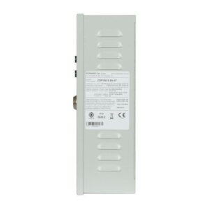 Alternative view of Sursa de alimentare pentru sisteme de detectie incendiu 24V/5.5A in cutie metalica Merawex ZSP100-5.5A-07 , loc pentru 2 acumulatori 12V/9Ah, Tensiune de intrare: 100/230VAC, eficienta ridicata sub sarcina si consum redus, comunicare RS-232 / RS-485, rata scazuta de esec (0,5% in trei ani), iesiri
