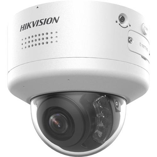 Camera de supraveghere IP Dome 4MP Hikvision DS-2CD2747G2H- LIPTRZS2U/SL(2.8-12MM), lentila varifocala: 2.8-12mm, iluminare: Color: 0.0028 Lux @ (F1.2, AGC ON),0 Lux cu IR: 40m, slot card de memorie: microSD/microSDHC/microSDXC card, up to 512 GB, microfon incorporat, difuzor incorporat, alarma la