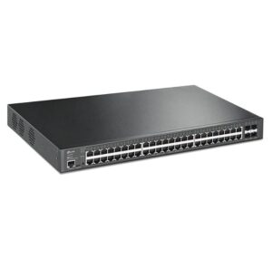 Alternative view of "JetStream™ 48-Port Gigabit and 4-Port 10GE SFP+ L2+ Managed Switch with 48-Port PoE+ PORT