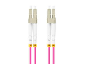 Patch cord fibră MM LC/UPC-LC/UPC duplex 1 m LSZH OM4 50/125 3