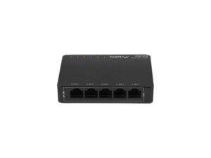 Alternative view of Switch  DSP3-1005-60W 5x 1 Gb PoE+ (4 porturi PoE 30W/port