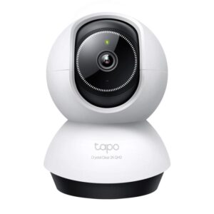 Alternative view of TP-Link Camera Supraveghere Wireless Pan/Tilt TC72, Senzor Starlight Progressive Scan CMOS 1/3”, Distanță focală: 4 mm, Apertură: F2.0, Field of View: 88° (pe diagonală), 75°(pe orizontală), 41°(pe verticală), rezolutie maxima 2K QHD 4MP (2560 x 1440px), Microfon și difuzor încorporate, siren volume