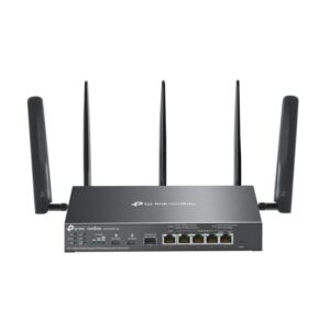 Alternative view of Omada 4G+ Cat6 AX3000 Gigabit VPN Gateway with 4-Port PoE+ PORT