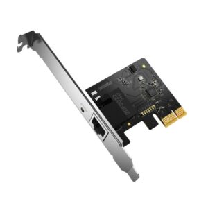 Alternative view of Gigabit PCIe Network Adapter SPEED: 1 Gbps SPEC: 1×RJ45,  Full-Height Bracket/Low-Profile Bracket FEATURE: Multi-Speed Compatibility, Wake on LAN, Flow Control