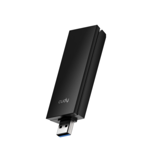 Alternative view of Adaptor Wireless Cudy WU5400, AX5400, Wi-Fi 6 Tri-Band, 2 x Antene interne, standard wireless 802.11 a/b/g/n/ac/ax