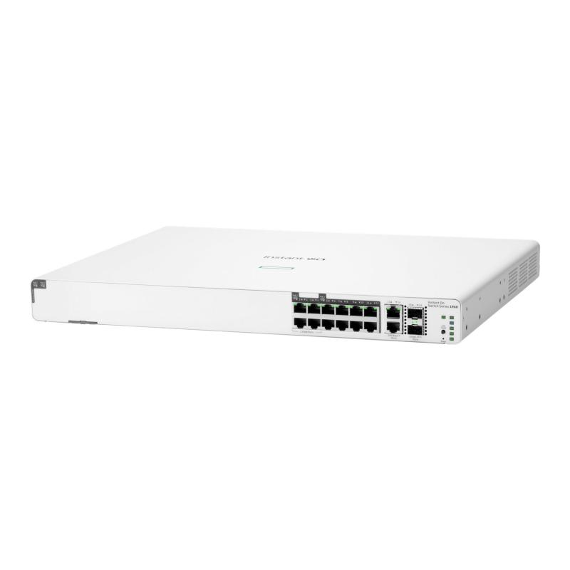 HPE Networking Instant On Switch 8p Gigabit CL4 4p SR2.5G CL6 PoE 2p 10GBT 2p SFP+ 480W 1960 - imagine 4