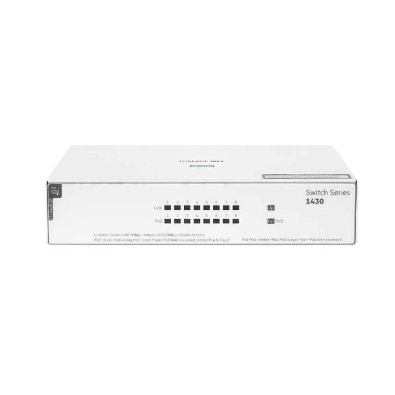 HPE Networking Instant On Switch 8p Gigabit CL4 PoE 64W 1430 - imagine 9