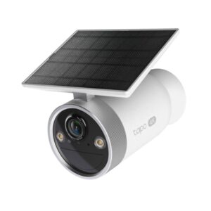 Alternative view of Enhanced AI Solar Security Camera Ultra SPEC:4K QHD (2160×4096), 2.4 G&5GHz, 7800mAh rechargeable lithium-ion battery, All-in-one solar panel FEATURE:,Non-Stop Power, Smart Detection and Notifications (motion, people, cars, pets), 24/7 monitoring, AI enhancement, Color Night Vision, Sound and Light