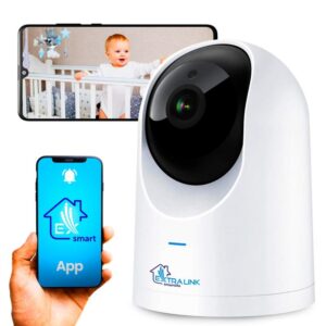 Alternative view of Extralink Smart Life HomeEye  IP camera  PTZ Wi-Fi 2.5K 4MP Nanny