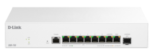 Alternative view of Router de afaceri D-Link DBR-700, 2.5G dual WAN, echilibrare incarcare si failover, VPN (IPSec, WireGuard, OpenVPN, PPTP, L2TP), firewall SPI, port SFP, management AP central pentru pana la 15 AP-uri