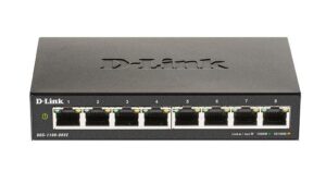 Alternative view of Switch D-Link DGS-1100-08PV2, 8 port, 10/100/1000 Mbps