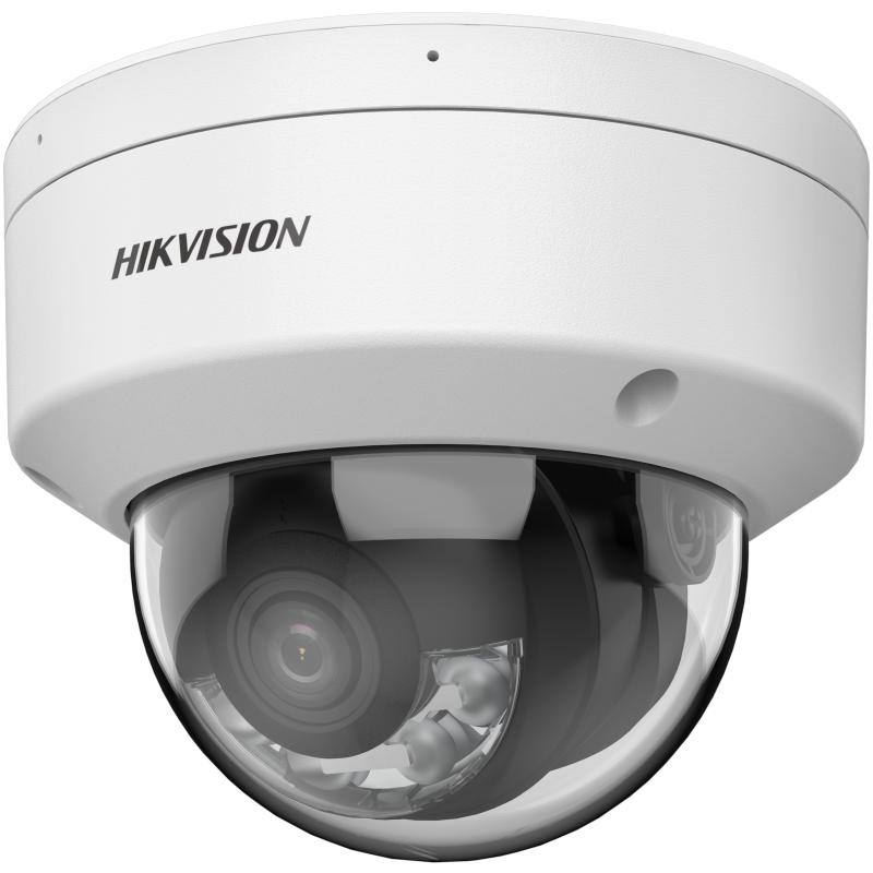 Camera de supraveghere IP Dome 4MP Hikvision DS-2CD2147G2H-LISU(2.8MM) (EF), lentila fixa 2.8mm, iluminare min: Color: 0.0005 Lux @ (F1.0, AGC ON), 0 Lux cu lumina alba: 30m, IR 30m, microfon incorporat, interfata audio: 1/1, alarma: 1/1, slot card de memorie: microSD/microSDHC/microSDXC maxim - imagine 2