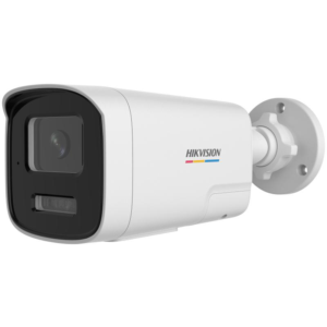 Alternative view of Camera de supraveghere IP Bullet 6MP ColorVu Hikvision DS-2CD1T67G2H- LIUF/SL(2.8MM), lentila fixa 2.8mm, iluminare: Color: 0.001 Lux @ (F1.0, AGC ON),B/W: 0 Lux with IR: 50m, microfon incorporat, difuzor incorporat, alarma la evenimente: Motion detection (support alarm triggering by specified