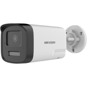 Alternative view of Camera de supraveghere Bullet 2MP Hikvision DS-2CE17D0T-LTS(2.8MM), lentila fixa 2.8mm, iluminare min: 0.01 Lux @(F1.6, AGC ON), 0 Lux cu lumina alba, IR 40m, lumina alba 40m, iesire TVI, alimentare: 12 VDC ± 25%, max.9 W, protectie: IP67, dimensiuni: 211 mm × 83.5 mm × 80.7 mm, greutate: 425g