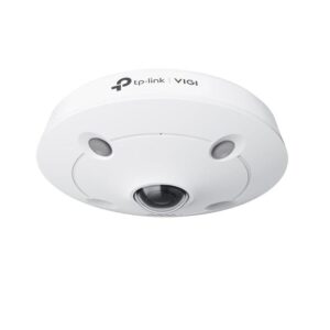 Alternative view of 5MP Fisheye Network Camera SPEC: 5MP, 1.44mm Fixed Lens, 1/2.7" Progressive Scan CMOS, H.265 +/H.265/H.264+/H.264, IR/White LED, 2560x1920, IP67, PoE/DC 12V, Built- in MIC/Speake, micro-SD Slot