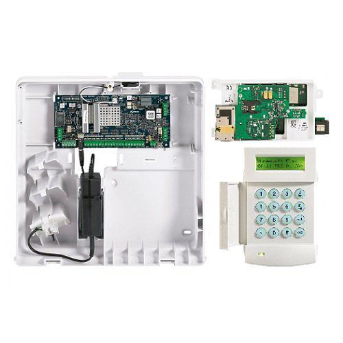 Flex 20 Panel 10Ah Box + MK8 Keypad (C002-M-E1 x 1, CP050-00-01 x 1) Verificarea alarmei prin secvența imaginii GSM/GPRS, Ethernet, PSTN programabil prin intermediul vrăjitorilor cu configurare rapidă Accesează și gestionează de la distanță sistemul tău Galaxy Flex, oricând și oriunde, folosind - imagine 2