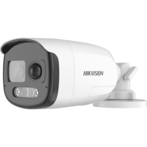 Alternative view of Camera de supraveghere Bullet 2MP Hikvision DS-2CE12DF3T-PIRXOS(2.8MM), lentila fixa: 2.8, iluminare min: Color: 0.0005 Lux @ (F1.0, AGC ON), 0 Lux cu lumina alba: 40m, microfon incorporat, alarma la evenimente: Motion Detection, alimentare: 12 VDC ± 25%, max. 11.4 W, protectie: IP67, dimensiuni