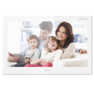 Alternative view of Post interior videointerfon 10.1inch cu Android, Hikvision DS-KH9510- WTE1B WIFI, apelare video si deschidere usa din aplicatia mobila, Plug & play, ecran: 10.1-inch cu touch sceen, rezolutie: 1024 × 600, audio bidirectional (microfon si difuzor incorporate), interfata retea: 10/100 Mbps
