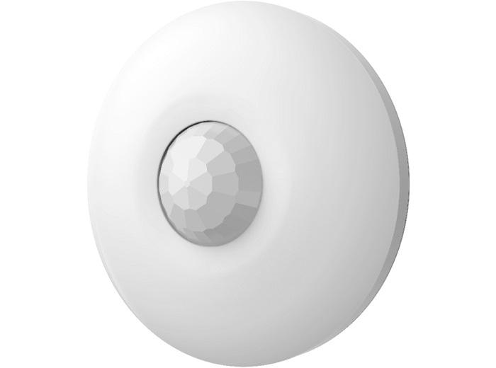 Detector PIR wireless de tavan Hikvision DS-PDCL12-EG2-WE, seria AXPRO, frecventa 868MHz, raza de detectie 12m / 360°, SEC (Smart Environmental Control) - Advanced digital signal processing and 3D optics, criptare AES-128, distanta de transmisie 1.6Km in camp deschis,viteza detectie 0.3 to 2m/s - imagine 3