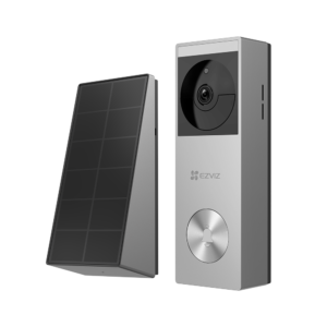 Alternative view of Sonerie smart 2K Ezviz HP3 PRO, lentila fixa: 2.3mm, senzor: 1/2.8" Progressive Scan CMOS, H.265 / H.264, sensing distance: Max. 5 m, microfn si difuzor incorporat, alarma la evenimente: AI-powered human shape detection, wi-fi: IEEE802.11b, 802.11g, 802.11n, frecventa 2.4 GHz ~ 2.4835 GHz, Built-in