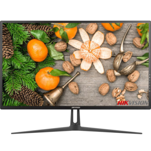 Alternative view of LCD MONITOR HIKVISION 32” 32 inch FHD Monitor High reliable components for 7×24 working 178° ultra-wide view screen. 3D noise reduction. Low blue light design for eye care. Dual interface of HDMI and VGA. Support VESA wall mount.