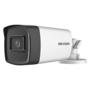 Alternative view of Camera supraveghere Turbo HD bullet Hikvision DS-2CE17H0T-IT3E(2.8mm) C, 5MP, POC, rezolutie 2560 × 1944 @20fps, iluminare 0.01 Lux @ (F2.0, AGC ON), 0 Lux cu IR, lentila 2.8mm, distanta IR 40m, Digital WDR, BLC, HLC, Global, 2D DNR, ICR, 1 HD analog output, alimentare 12 VDC si PoC, IP67
