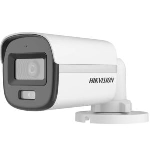Alternative view of Camera de supraveghere Bullet 3K Hikvision DS-2CE10KF0T-LFS(2.8MM), lentila fixa: 2.8mm, iluminare: 0.001 Lux @(F1.0, AGC ON), 0 Lux cu lumina alba, IR: 20m, lumina alba: 20m, iesire: TVI/AHD/CVI/CVBS, microfon incorporat, alimentare: 12 VDC ± 25%, max.3.9 W, protectie: IP67, dimensiuni: 161.1 mm ×