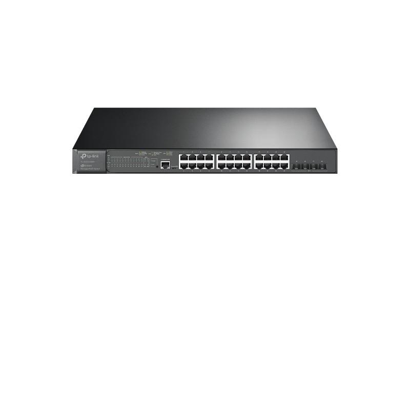 Switch TP-Link TL-SG3428XMP, 24 port, 10/100/1000 Mbps - imagine 3