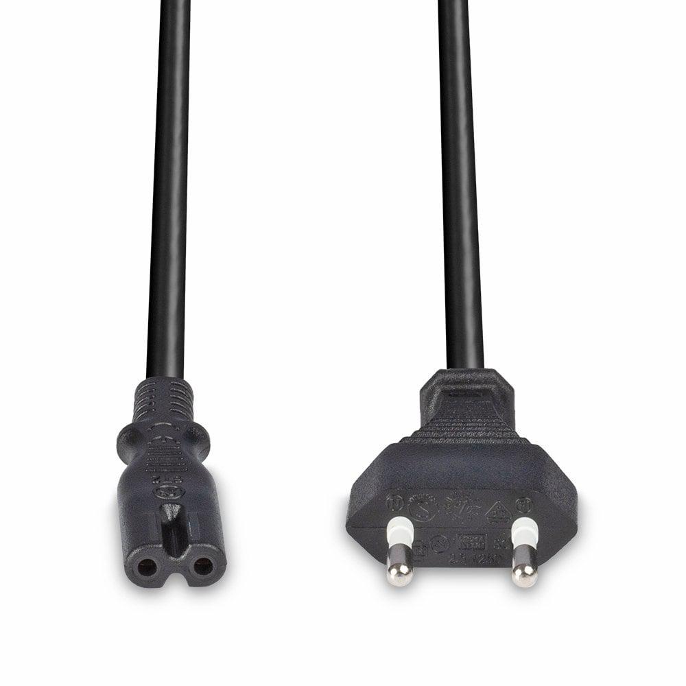 Cablu alimentare Lindy Euro C8 - IEC C7, 5m, negru Description Connector A: Euro Mains Plug Connector B: IEC C7 Cable type: H03-VV-H2F 2 x 0.75mm² Colour: Black https://www.lindy-international.com/Mains-Cable-with-Euro-Connector- 5m.htm?websale8=ld0101.ld021102&pi=30423&ci=80 - imagine 5