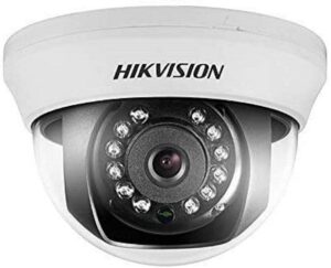 Alternative view of Camera supraveghere Hikvision Turbo HD dome DS-2CE56H0T-IRMMF(2.8mm)(C); 5MP, rezolutie: 2560 × 1944@20fps, iluminare: 0.01 Lux@(F1.2, AGC ON), 0 Lux with IR, lentila fixa: 2.8mm, unghi vizualizare: horizontal FOV: 85°, vertical FOV: 63°, diagonal FOV:110°, distanta IR: 20metri, Smart IR, Digital