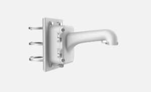 Alternative view of Suport de montaj pe stalp pentru camere PTZ DS-1604ZJ-BOX-POLE, material aliaj de aluminiu si metal, dimensiuni: 456.5 mm × 314 mm × 194.9 mm, greutate: 5.7 kg