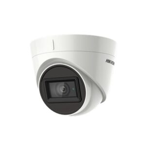 Alternative view of Camera de supraveghere Hikvision TURRET, DS-2CE76H8T- ITMF(2.8mm); 5 MP; Fixed Lens: 2.8mm; 5MP@20fps, 4MP@25fps(P)/30fps(N) (Default), EXIR, 20m IR, Outdoor EXIR Turret, ICR, 0.005 Lux/F1.2, 12 VDC, Smart IR, True WDR, 3D DNR, OSD Menu(Up the Coax), IP67;