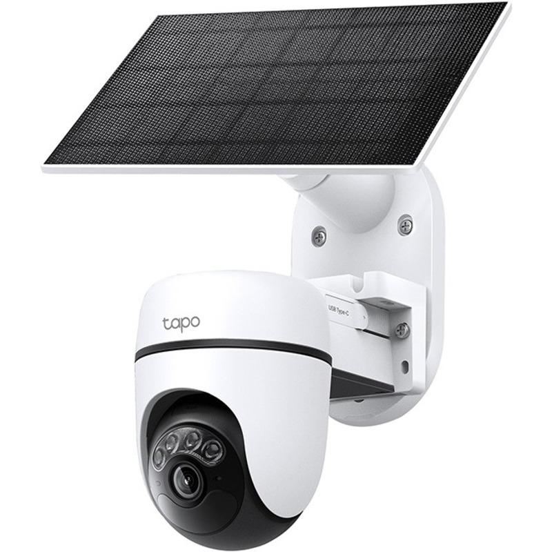 Solar-Powered Pan/Tilt Security Camera Kit SPEC:2K 3MP(2304×1296), 2.4 GHz, 6700mAh rechargeable lithium-ion battery, Solar panel (5.2V, 2.5W) FEATURE: Pan/Tilt, Non-Stop Power, Smart Detection and Notifications (motion, people), Color Night Vision, Sound and Light Alarm, Remote Control, Two-Way - imagine 5