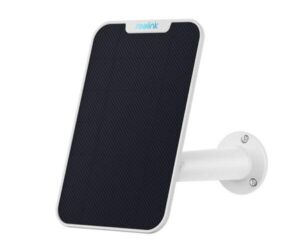 Alternative view of Panou solar Reolink Solar Panel 2 Alimentare: 6.0V/ 530mA/ 3.2W Interfata: USB Type-C  Protectie: IP65 Temperatura de functionare: -10°C pana la +55°C Dimensiuni: 185.4 x 120.4 x 6.5(mm) Greutate: 280g
