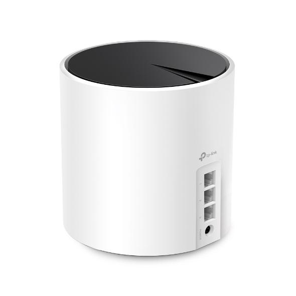 TP-Link AX3000 whole home mesh Wi-Fi 6 System, Deco X55(2-pack); Standarde Wireless: IEEE 802.11ax/ac/n/a 5 GHz, IEEE 802.11ax/n/b/g 2.4 GHz, Interfata: 3 LAN/WAN Gigabit Ethernet Ports, 2 x antene interne per unitate, 2402 Mbps (5 GHz), 574 Mbps (2.4 GHz). - imagine 7