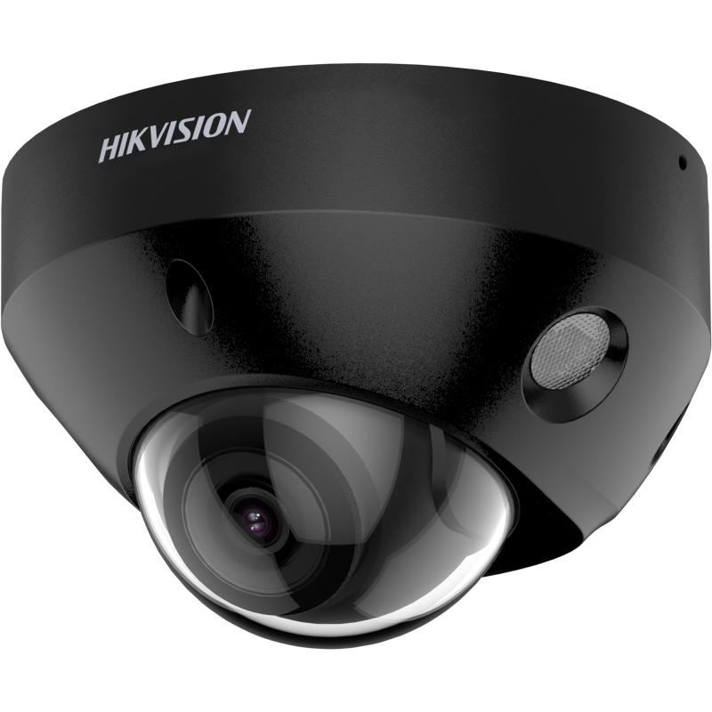 Camera supraveghere Hikvision Mini Dome DS-2CD2547G2-LS(2.8mm)(C) (BLACK), 4MP, WDR 130dB,24/7 colorful imaging, 1/1.8" Progressive Scan CMOS, IR 30M, 1 RJ45 10 M/100 M self-adaptive Ethernet port,Built-in memory card slot, support microSD card, up to 256 GB, Dimension: Ø113.6 mm × 72.6 mm,Weight - imagine 2