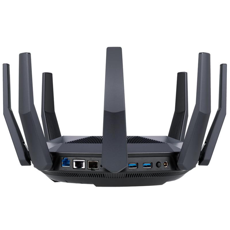 Router Wireless Asus RT-AX89X, AX6000, Wi-Fi 6, Dual-Band, Gigabit - imagine 4