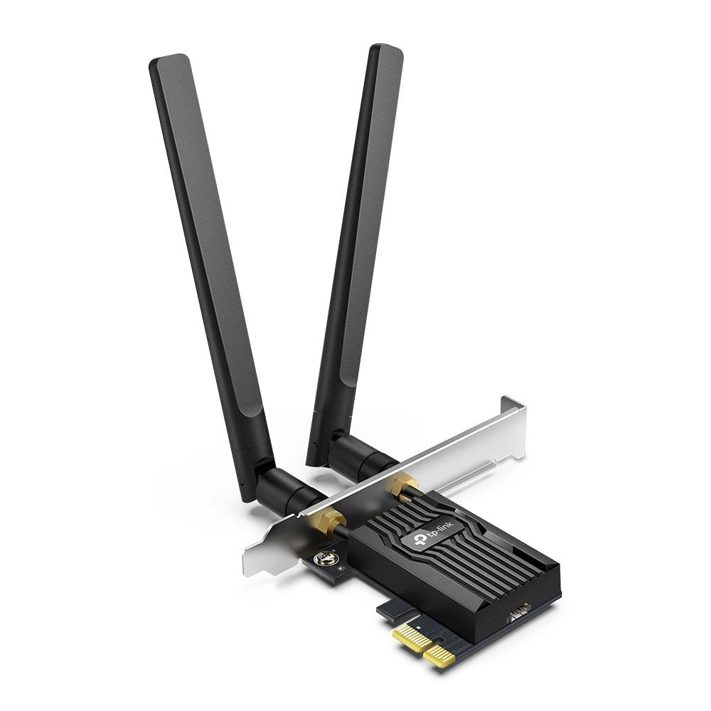 TP-Link Adaptor PCle Wi-Fi 6 AX3000 WI-FI 6 cu Bluetooth 5.2 ARCHER TX55E, 2× Antene Dual-Band High-Gain, Standarde wireless: IEEE 802.11ax/ac/n/a 5 GHz IEEE 802.11ax/n/g/b 2.4 GHz, Bluetooth 5.2/5.0/4.2/4.0, Viteza wireless: 5 GHz-Up to 2402 Mbps, 2.4Ghz-Up to 574 Mbps, - imagine 8