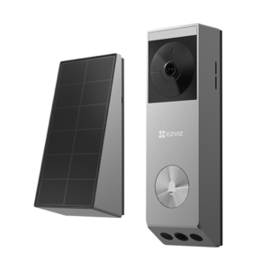 Alternative view of Sonerie video wireless EZVIZ EP3X PRO 1080p, sonerie alimentata cu baterii, comunicare bidirectionala si vedere nocturna, rezistent la intemperii IP65; Stocare interna 32 GB, Lentile duale 2K si 1080P