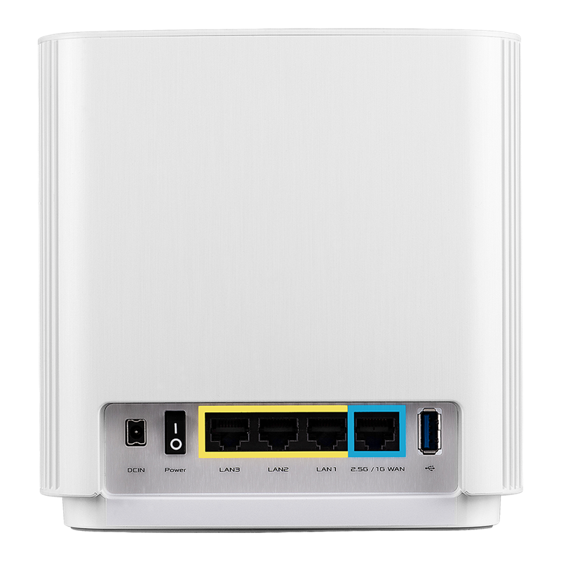 Router wireless ASUS Gigabit Mesh ZenWiFi, AX XT8, Wifi 6, Tri-Band, 2 pack - imagine 5
