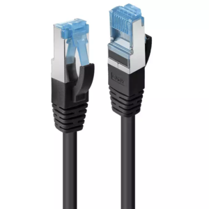 Alternative view of Cablu Lindy 1m Cat.6A S/FTP LSZH Network Cable, Black