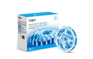 Alternative view of TP-Link Tapo L900-5 Smart light strip, Wi-Fi,multicolor, Dimmable, cuttable, Wi-Fi Protocol IEEE 802.11b/g/n, Wi-Fi Frequency 2.4 GHz Wi- Fi, 220–240 V, 50/60 Hz, 13.5W, Dimensions 5000×10×1.6 mm.
