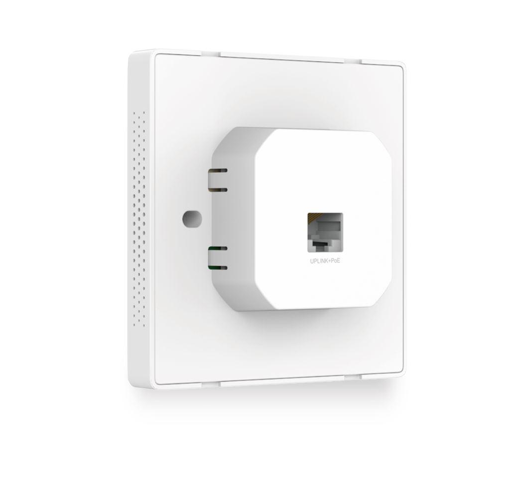 Wireless Access Point TP-Link EAP230-WALL, 1× 10/100/1000 Mbps Ethernet Port, 802.3af/802.3at PoE, 2 Dual-Band Antennas, 2.4 GHz: 2× 4 dBi, 5 GHz: 2× 3.6 dBi, Mounting: Wall Plate Mounting, Wireless Standards: IEEE 802.11n/g/b/ac, 5 GHz: 867 Mbps, 2.4 GHz: 300 Mbps, Omada AC1200 Wireless MU-MIMO - imagine 6